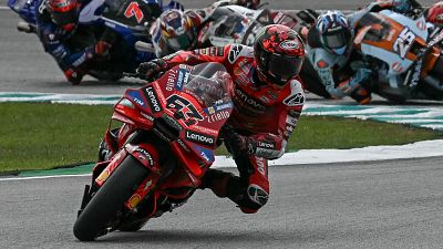 Bagnaia se lleva la carrera al sprint en Malasia y �lex M�rquez confirma el subcampeonato del mundo
