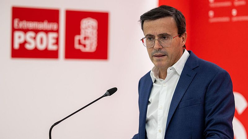 Gallardo será el candidato del PSOE a Extremadura pese a su imputación y cree que las elecciones son "órdenes" de Génova