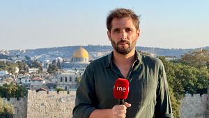 Santiago Echevarra, corresponsal de RNE en Jerusaln