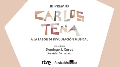 RTVE y la Fundacin SGAE premian a la revista Scherzo y al fotgrafo Domingo J. Casas por su labor en la difusin musical