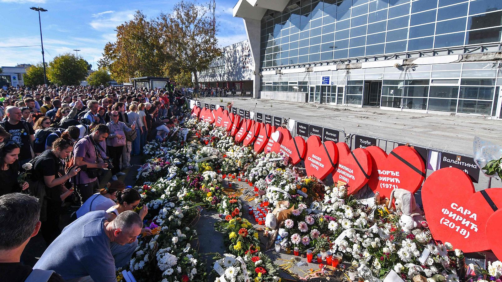 Serbia recuerda a las víctimas del accidente del Novi Sad | Ver