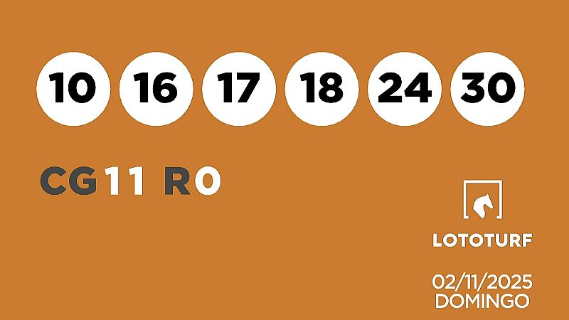 Sorteo de Lototurf y Quntuple Plus del domingo 2 de noviembre