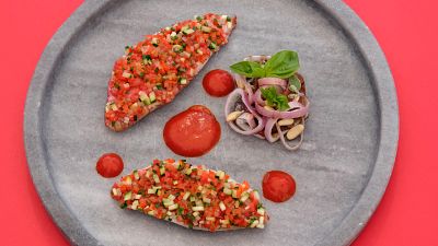 Receta de salmonete Gaud de El Bulli en MasterChef Celebrity 10
