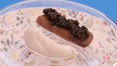 Receta de tu�tano y caviar de El Bulli en MasterChef Celebrity 10
