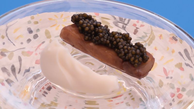Receta de tutano y caviar de El Bulli en MasterChef Celebrity 10