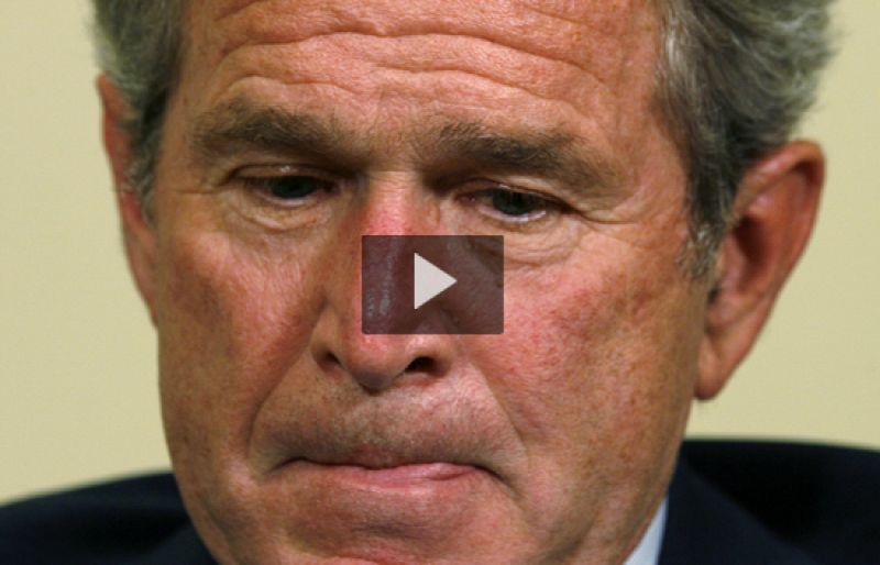 Bush vuelve a hacer un llamamiento desesperado para que se apruebe su plan