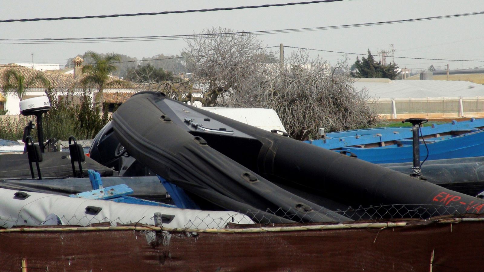 Roban una narcolancha de un depósito judicial de Conil de la Frontera, en Cádiz