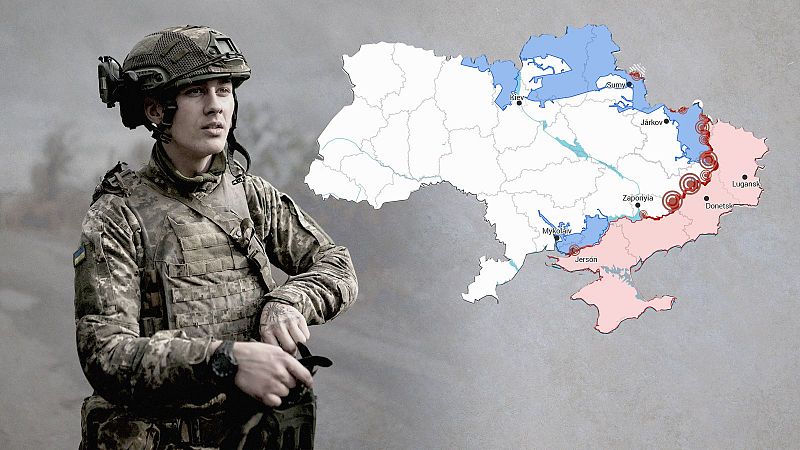 El mapa de la guerra: Rusia avanza en el Donetsk, pero la guerra mantiene un carcter prolongado