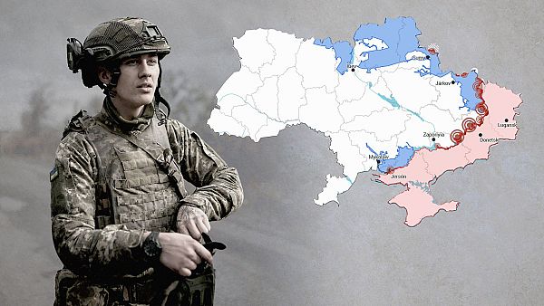 Mapa de la guerra en Ucrania, noviembre de 2025