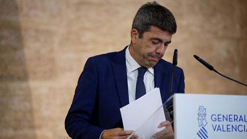 El BOE publica el cese de Carlos Mazón como presidente de la Generalitat Valenciana a petición propia