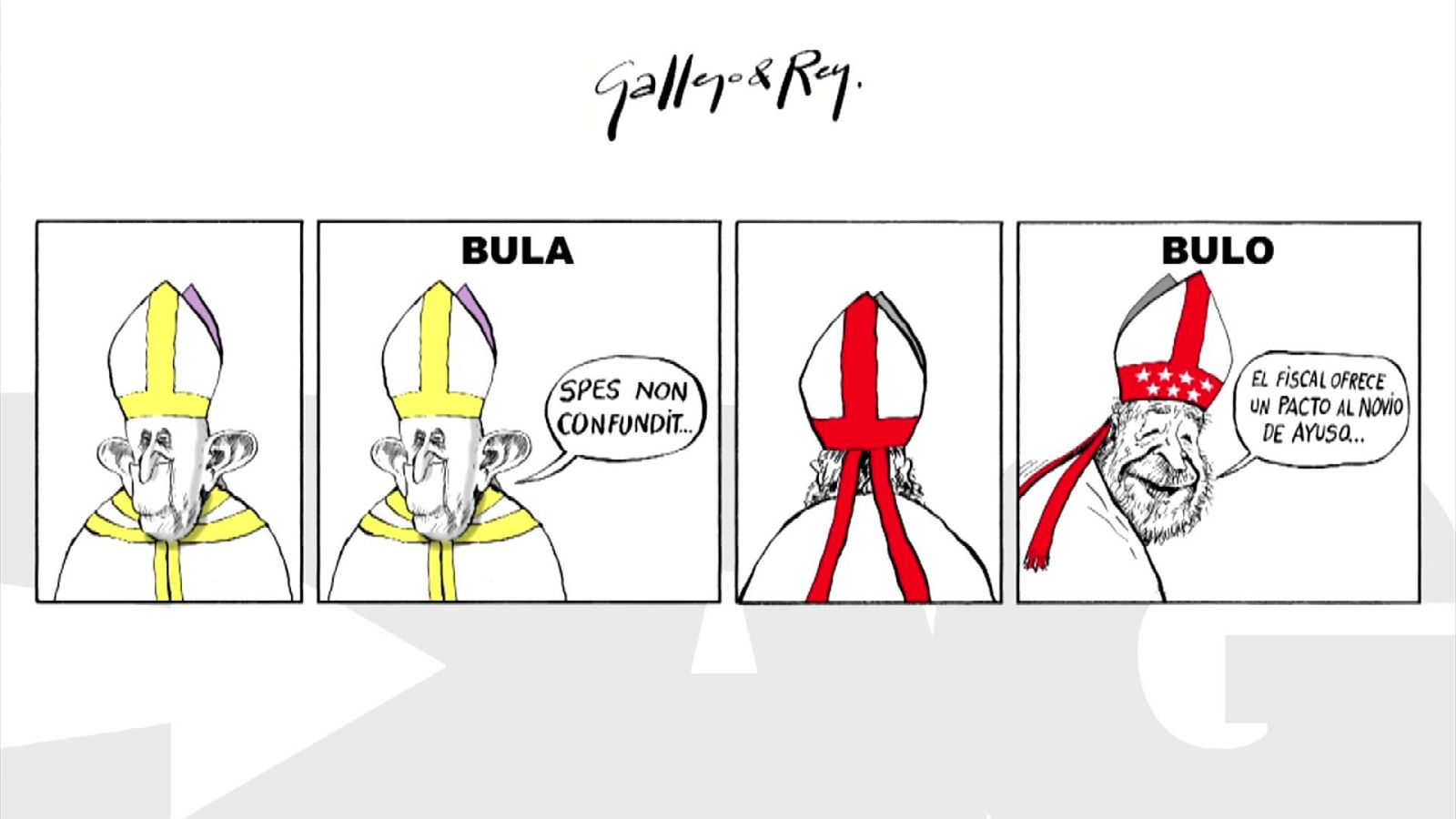 La tira de Gallego & Rey - 7/11/2025 - Directo al grano | Ver