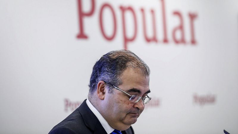 El Santander reclama casi 22 millones a Ángel Ron y a su segundo en el Banco Popular por sus prejubilaciones