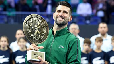 Djokovic renuncia a las ATP Finals tras ganar en Atenas