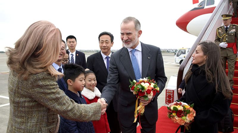 Los reyes inician la segunda etapa de su visita de Estado a China en Pekín donde se reunirán con Xi Jinping