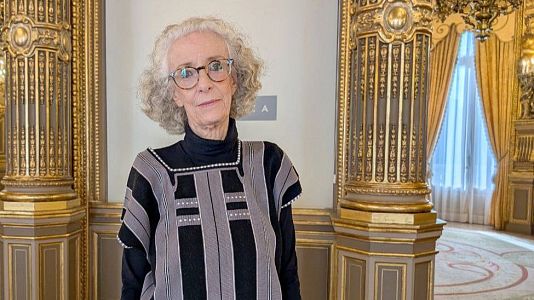 La feminista y antroploga Marta Lamas durante la presentacin de su ltimo libro en Casa Amrica.