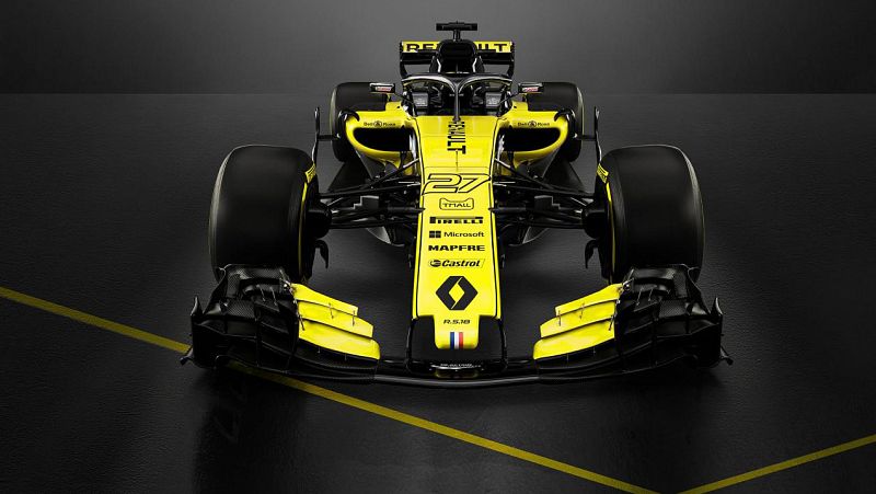 Carlos Sainz ya conoce su nuevo Renault para la temporada 2018
