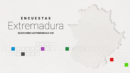 As� van las encuestas para las elecciones en Extremadura