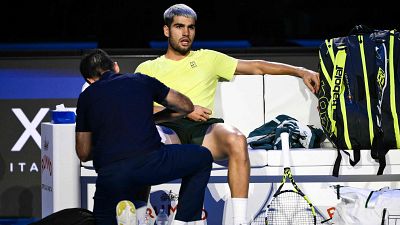 Espa�a afronta las Finales de la Copa Davis pendiente de las pruebas f�sicas de Carlos Alcaraz