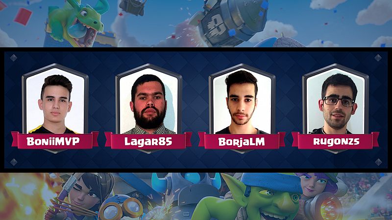 Te presentamos a los ganadores del cuarto clasificatorio de RTVE Clash Royale Championship