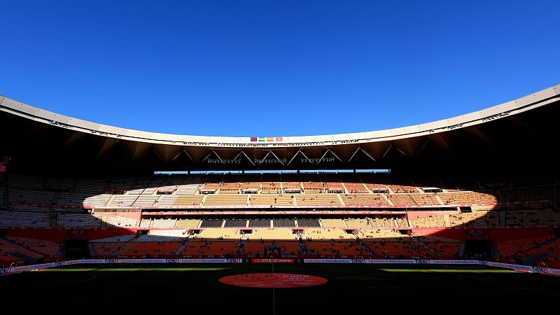 El estadio de La Cartuja antes de la final de la Copa del Rey