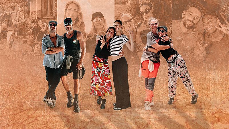 Rocío Carrasco y Anabel Dueñas se imponen en la segunda y tercera etapa de 'Hasta el fin del mundo'