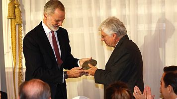 Entrega del premio del Rey a Fran Sevilla
