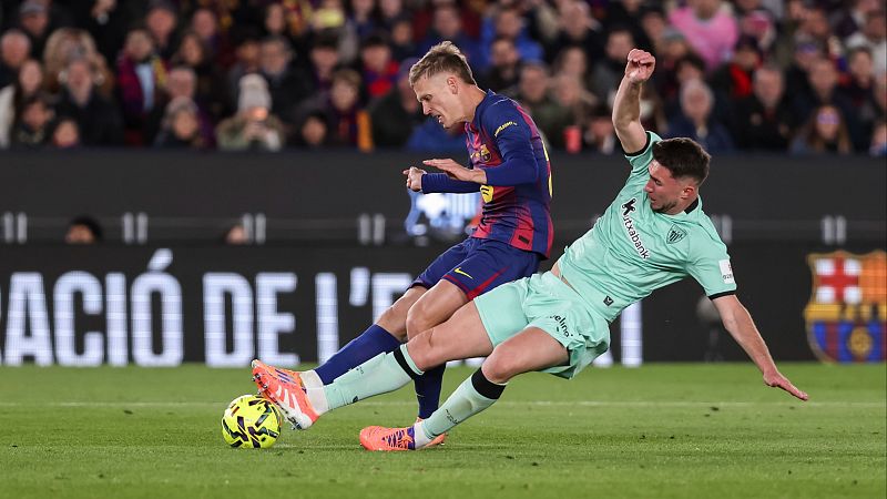 El Barça celebra el regreso del fútbol al Camp Nou con una contundente victoria sobre el Athletic