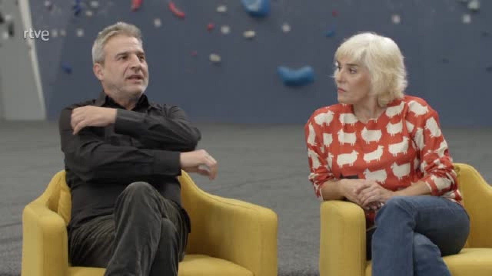 La relación de Alberto San Juan y Anabel Alonso con sus hijos - Se hace lo que se puede | Ver