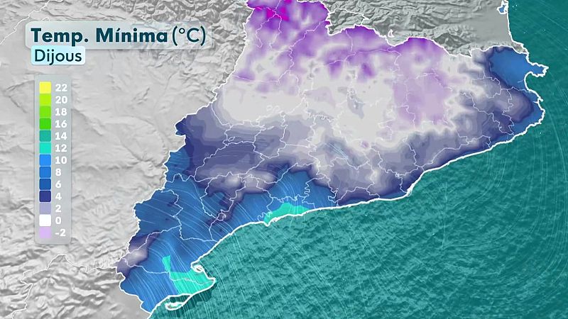 Catalunya, en alerta per vent i neu