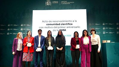 VerificaRTVE y la meteorloga de 'Aqu la Tierra', reconocidos por el Ministerio de Ciencia por su labor durante la dana