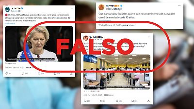 La UE no va a obligar a examinarse del carn de conducir "cada diez aos" con costes "mucho ms elevados", es falso