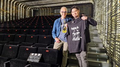 Paul Urkijo, padrino esta semana de 'Das de Cine'