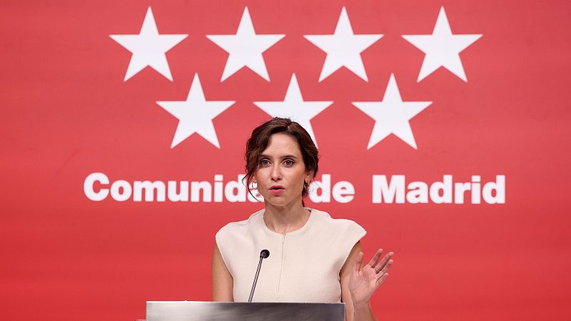 Ayuso celebra la condena al FGE y señala a Sánchez: "Su objetivo era dañar al adversario político, propio de dictaduras"