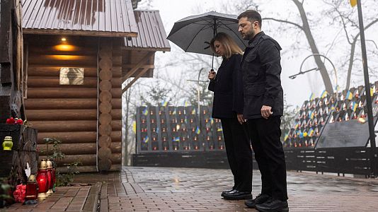 Guerra en Ucrania: Zelenski, bajo presin de Trump para aceptar el plan de paz