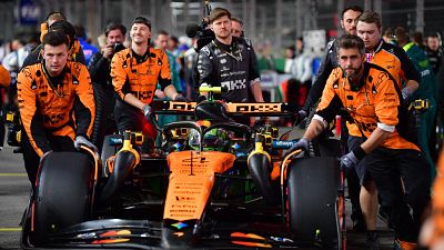 Los McLaren son descalificados del Gran Premio de Las Vegas y el Mundial de F�rmula 1 se aprieta