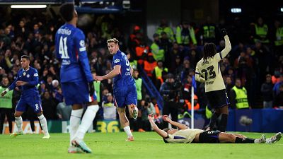 Chelsea - Barcelona: gol de Delap