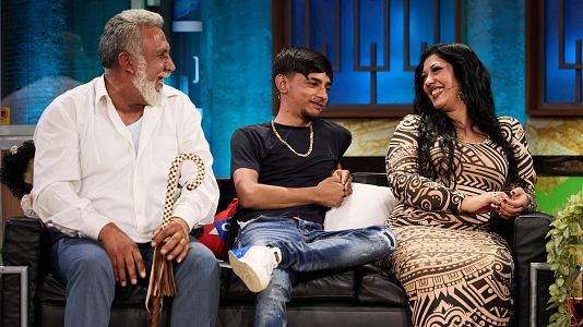 Chule, Toni y Sulami, protagonistas de 'Ciudad sin sueo', en La Revuelta 24/11/25