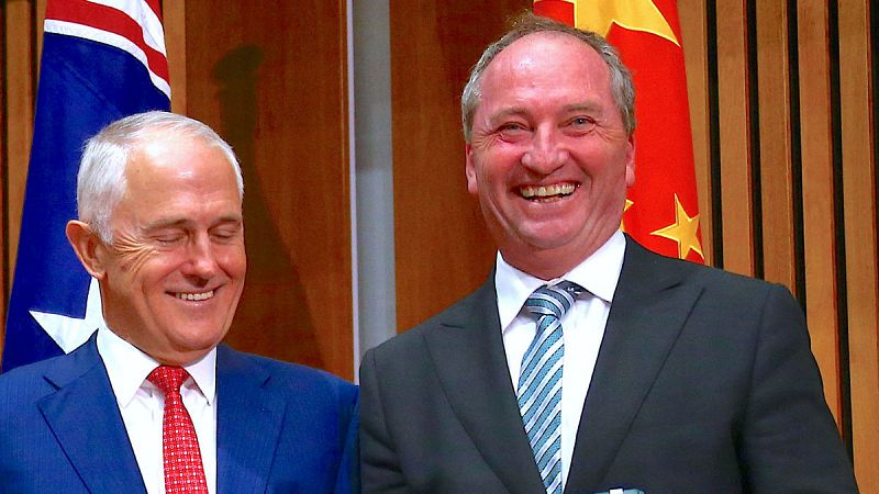 El viceprimer ministro australiano dimite tras un escándalo sexual