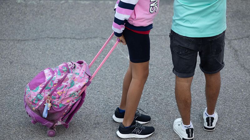 Nios en un colegio de Madrid