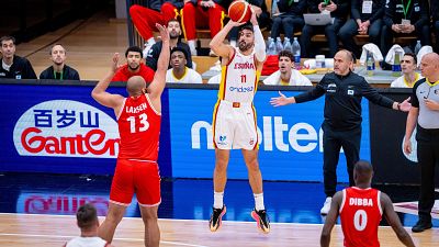 Arranca la era Chus Mateo en la selecci�n de baloncesto con una victoria en Dinamarca en su camino hacia el Mundial