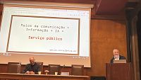 Ponencia sobre el uso de nuevas tencnolog�as como servicio p�blico en RTVE