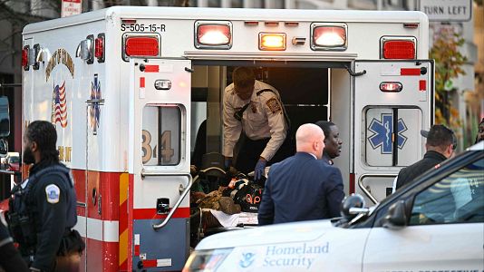 Dos heridos y un detenido en un tiroteo cerca de la Casa Blanca