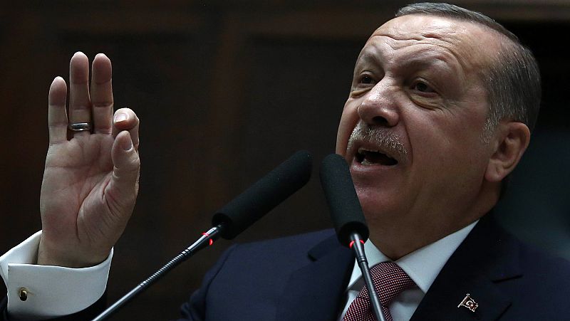 Erdogan acusa a EE.UU. de dar millones de dólares a "terroristas" en Siria y promete "limpiar" Afrín de kurdos