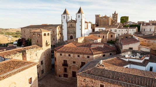 Vista general del casco histrico de Cceres