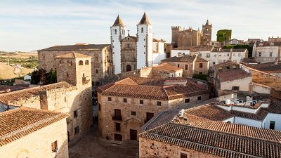 Vista general del casco hist�rico de C�ceres