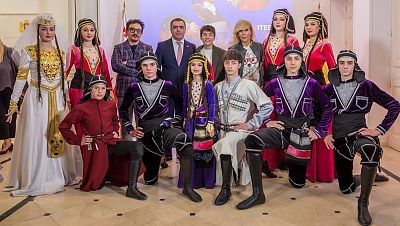 RTVE y la Embajada de Georgia celebran un encuentro con Gonzalo Pinillos antes de Eurovisión Junior 2025