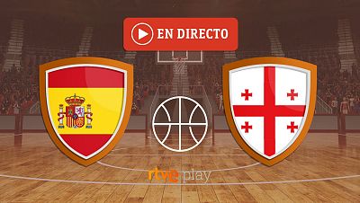 Espaa - Georgia, en directo en vdeo hoy el partido de clasificacin para el Mundial de Baloncesto 2027