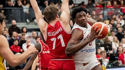 El ala-p�vot espa�ol Great Osobor sufre una rotura del ligamento cruzado anterior de la rodilla izquierda