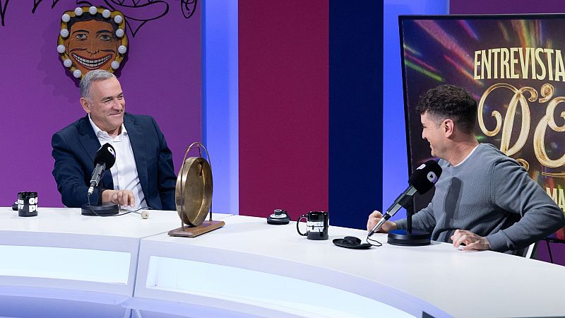 Xabier Fortes deja su plató habitual y se junta con Miguel Maldonado en 'Entrevista d'Or'