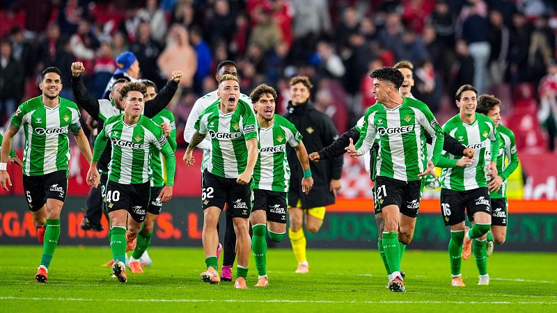 El Betis afronta la Copa con la confianza de los buenos resultados.